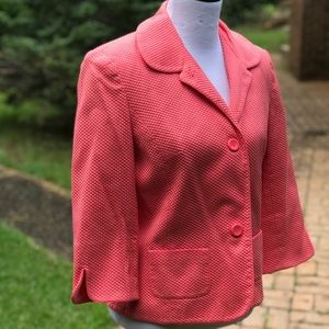 East 5th Coral Blazer Jacket